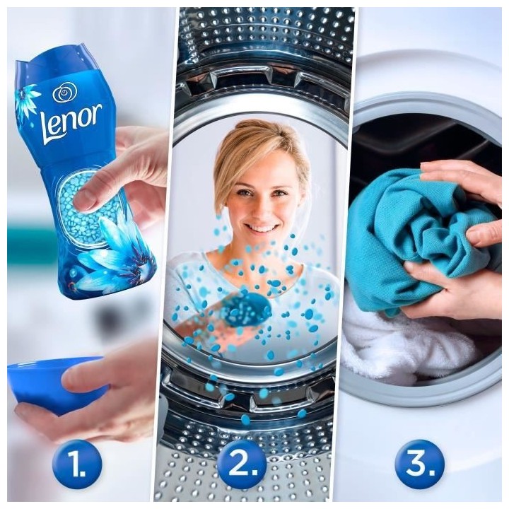 Lenor Parfum de Linge en Perles Envolée d'Air Frais 22 doses - 300 g