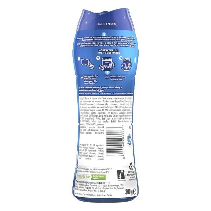Lenor Parfum de Linge en Perles Envolée d'Air Frais 22 doses - 300 g