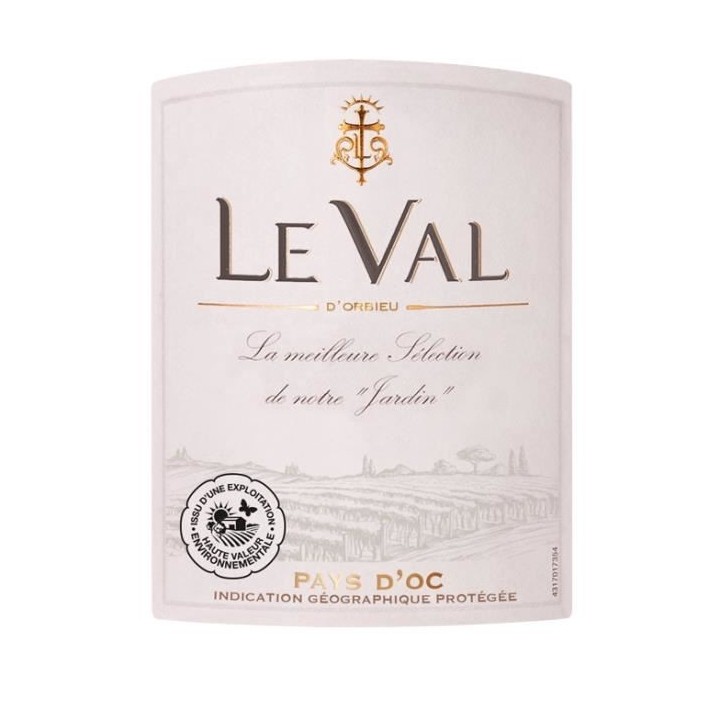 Le Val d'Orbieu 2020 IGP Pays d'Oc - Vin rosé de Languedoc-Roussillon