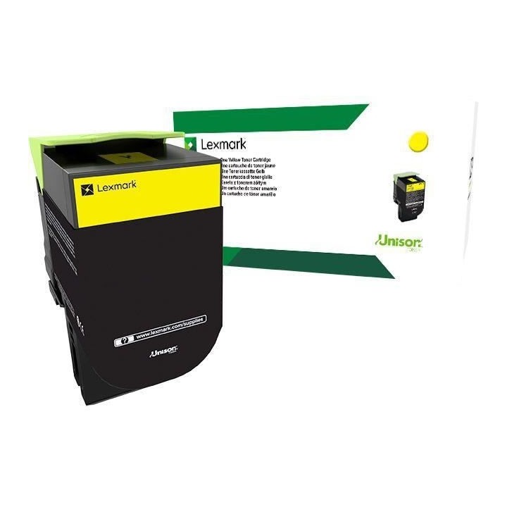 Lexmark 71B20Y0 Cartouche de toner jaune, programme de retour