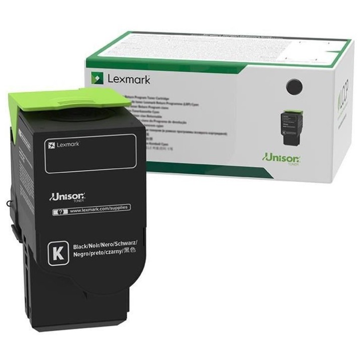 Lexmark C2320K0 Cartouche de toner noir, programme de retour