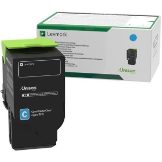 Lexmark C242XC0 Cartouche de toner cyan extra longue durée, programme