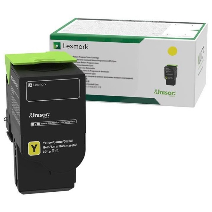 Lexmark C242XY0 Cartouche de toner jaune extra longue durée, programm