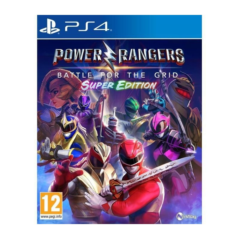 Power Rangers : Battle for the Grid - Super Edition Jeu PS4