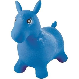 LEXIBOOK Cheval Sauteur Gonflable Bleu - 3 ans et +