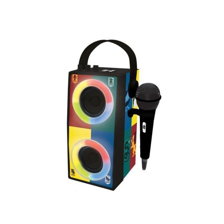 HARRY POTTER - Enceinte Bluetooth portable - lumieres et microphone