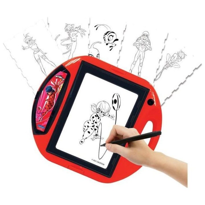 MIRACULOUS - Projecteur a dessins - Modeles et Tampons - LEXIBOOK