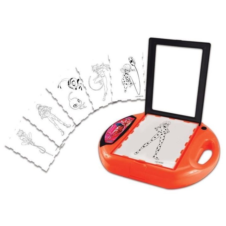 MIRACULOUS - Projecteur a dessins - Modeles et Tampons - LEXIBOOK