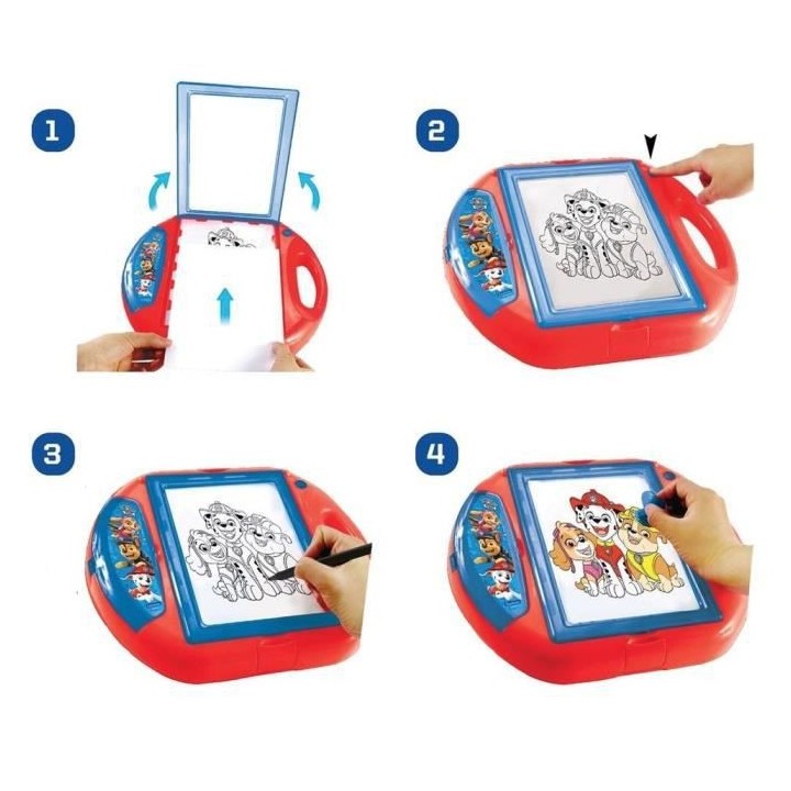 PAT' PATROUILLE - Projecteur a dessins - Modeles et Tampons - LEXIBOOK