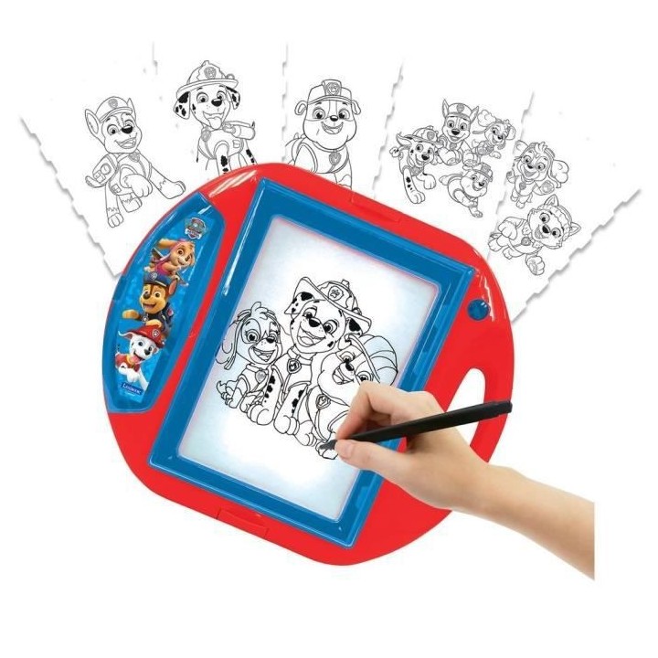 PAT' PATROUILLE - Projecteur a dessins - Modeles et Tampons - LEXIBOOK