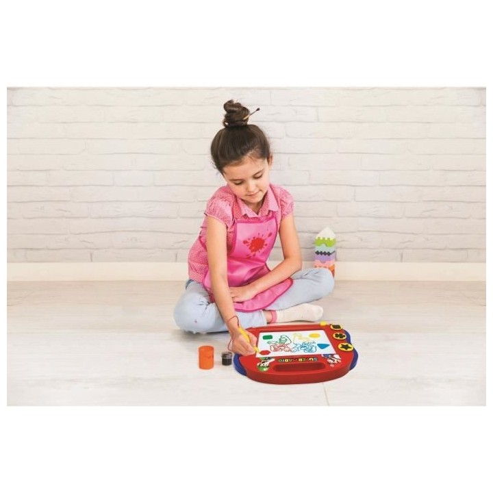 SUPER MARIO Ardoise magique format A5 avec accessoires magnétiques po