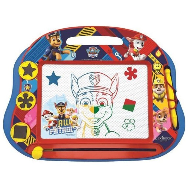 PAT' PATROUILLE Ardoise magique format A5 avec accessoires magnétique