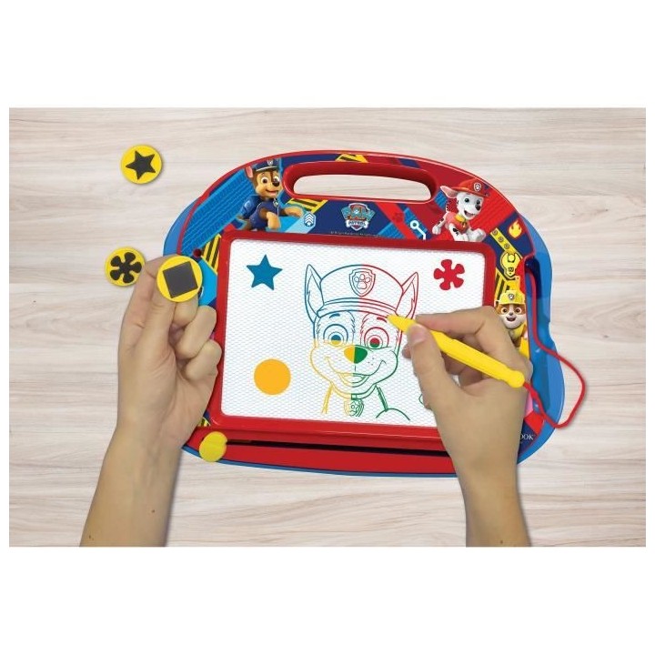 PAT' PATROUILLE Ardoise magique format A5 avec accessoires magnétique