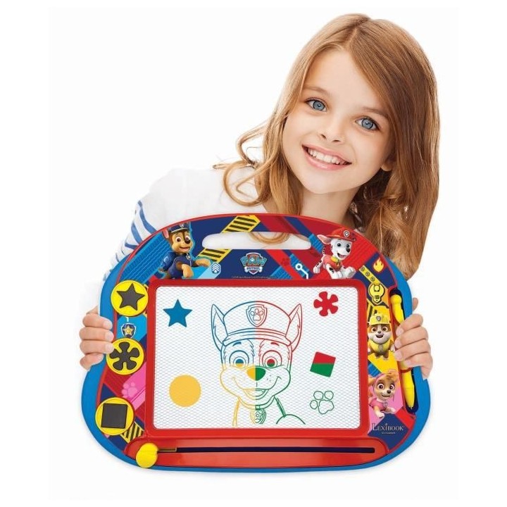 PAT' PATROUILLE Ardoise magique format A5 avec accessoires magnétique