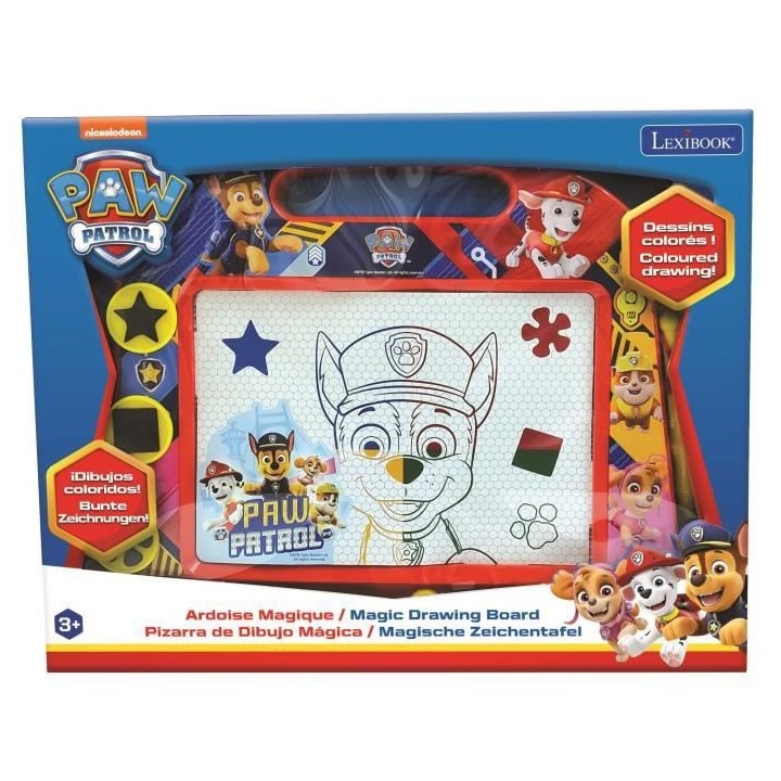 PAT' PATROUILLE Ardoise magique format A5 avec accessoires magnétique