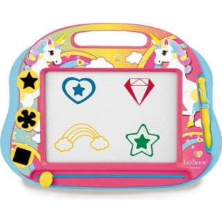 Ardoise magique Licorne format A5 avec accessoires magnétiques pour d