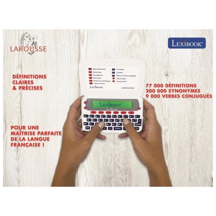 Dictionnaire Le Larousse de Poche électronique LEXIBOOK