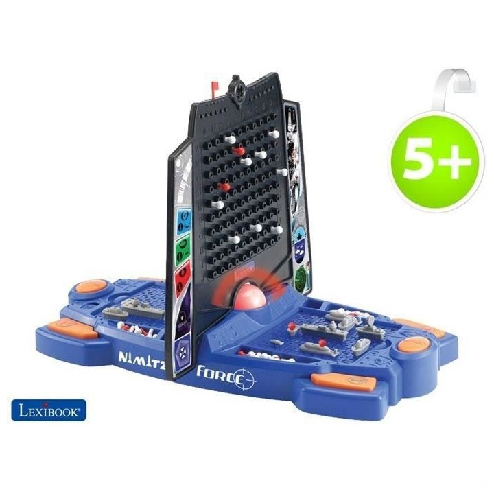 LEXIBOOK Nimitz Force Bataille Navale avec effets lumineux et sonores