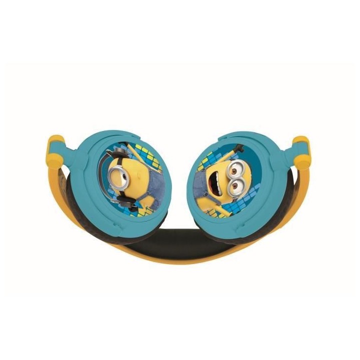 LES MINIONS Casque stéréo enfant LEXIBOOK - pliable et ajustable