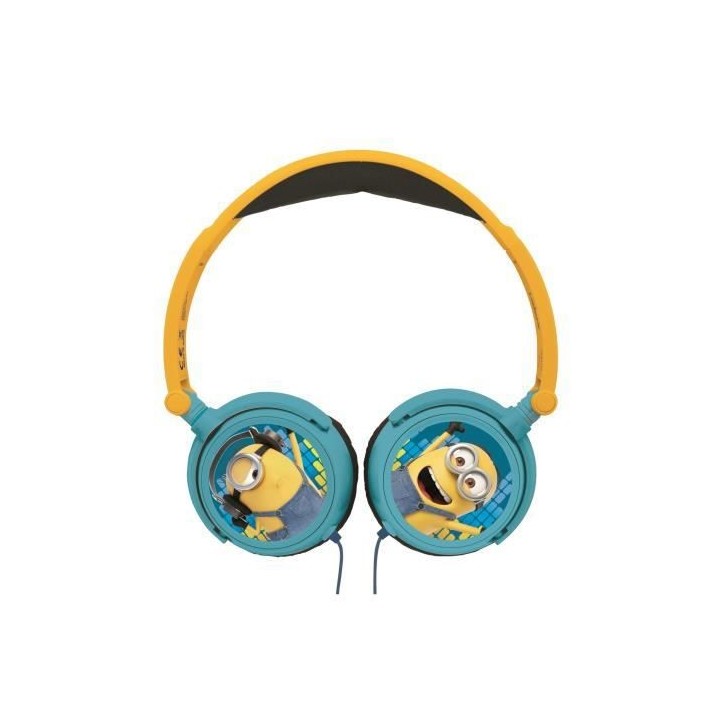 LES MINIONS Casque stéréo enfant LEXIBOOK - pliable et ajustable