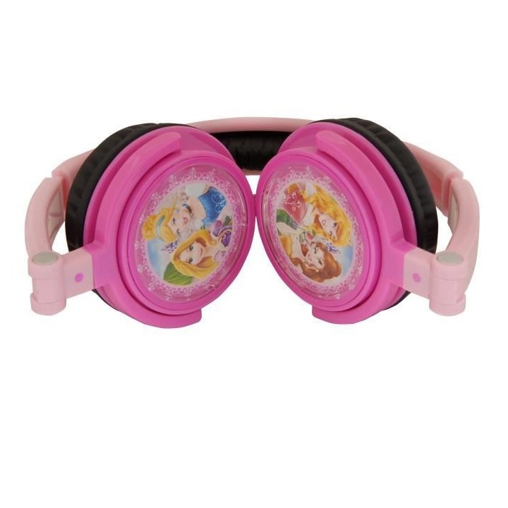 DISNEY PRINCESSES Casque stéréo enfant LEXIBOOK - pliable et ajustab