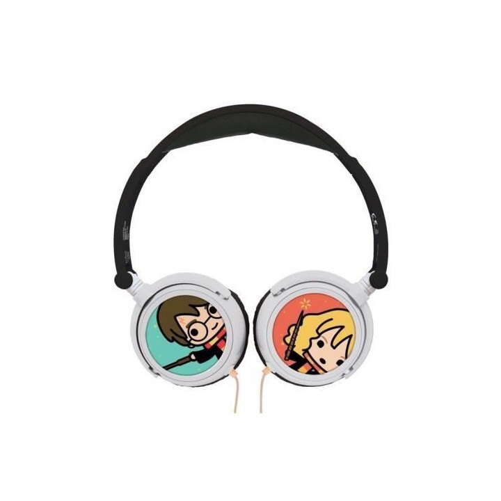 HARRY POTTER - Casque stéréo filaire - Pliable pour enfants avec lim