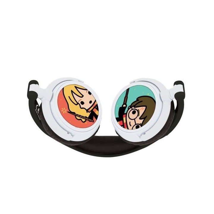 HARRY POTTER - Casque stéréo filaire - Pliable pour enfants avec lim