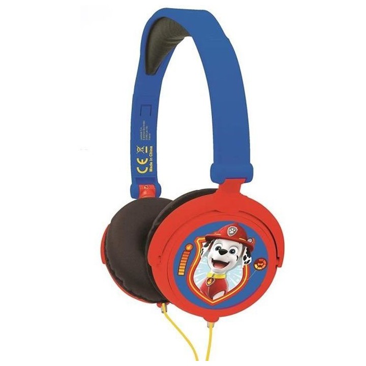 PAT' PATROUILLE Casque Casque stéréo filaire pliable pour enfants av