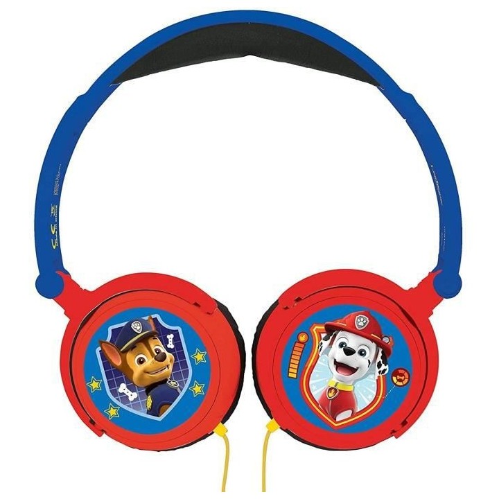 PAT' PATROUILLE Casque Casque stéréo filaire pliable pour enfants av