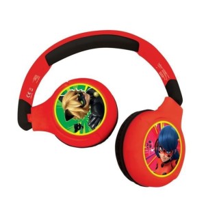 MIRACULOUS - Casque 2 en 1 Bluetooth - Filaire confortable et pliable