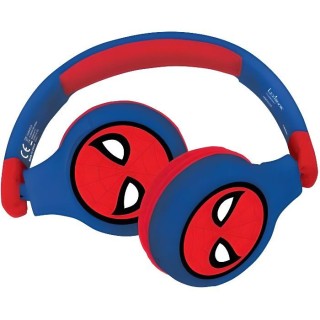 SPIDER-MAN - Casque 2 en 1 Bluetooth - Filaire confortable et pliable