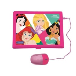 DISNEY PRINCESSES - Ordinateur Educatif Bilingue (FR/EN) Enfant - LEXIBOOK - 124 activités