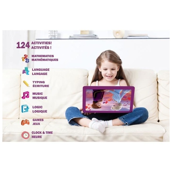 LA REINE DES NEIGES - Ordinateur Educatif Bilingue (FR/EN) Enfant - LE