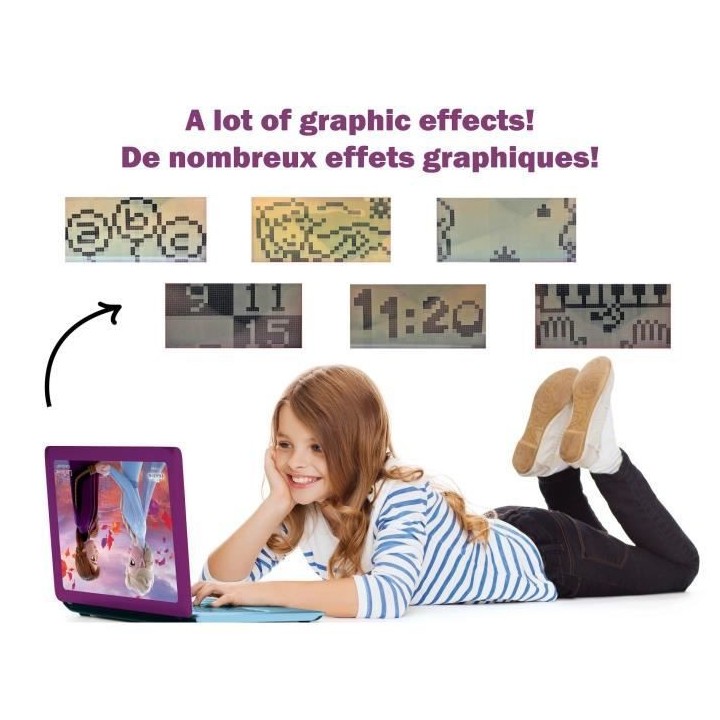 LA REINE DES NEIGES - Ordinateur Educatif Bilingue (FR/EN) Enfant - LE