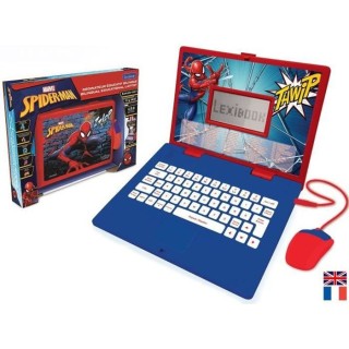 SPIDER-MAN - Ordinateur Educatif Bilingue (FR/EN) Enfant - LEXIBOOK -