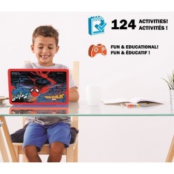 SPIDER-MAN - Ordinateur Educatif Bilingue (FR/EN) Enfant - LEXIBOOK - 124 activités