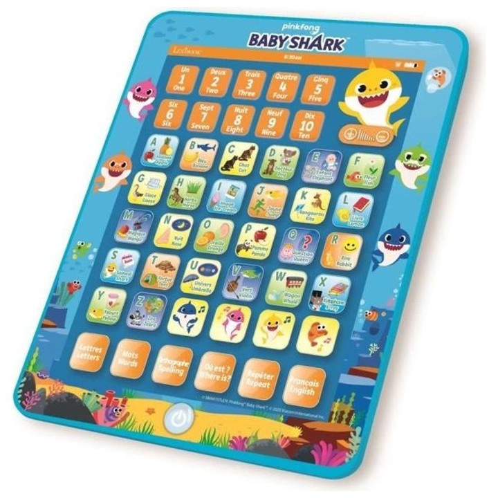 Tablette Éducative Bilingue Baby Shark (Français/Anglais)
