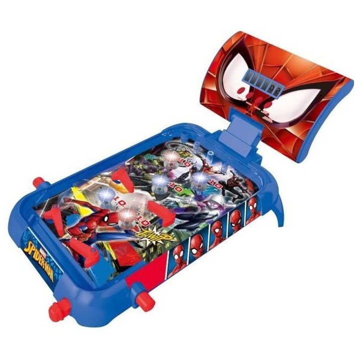 SPIDER-MAN - Flipper Électronique - Effets lumineux et sonores