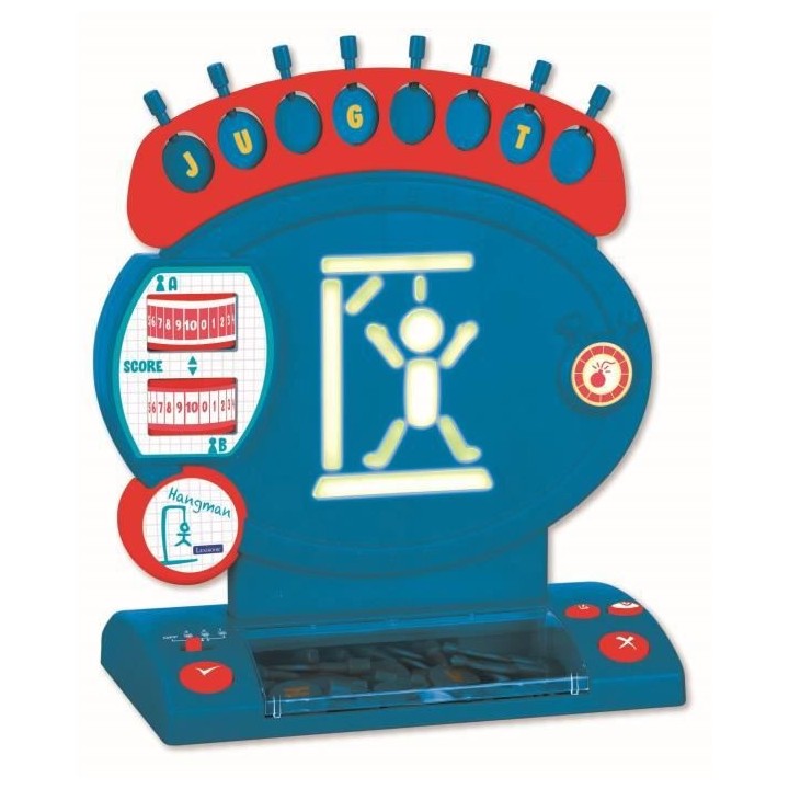 PENDU Jeu de société électronique LEXIBOOK - 2 joueurs - 8 ans et +