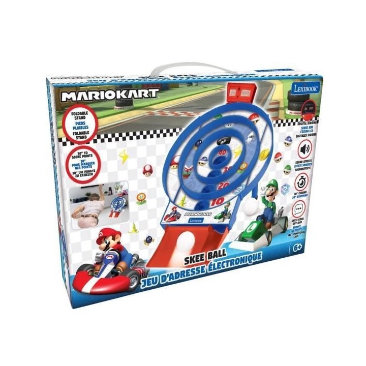 MARIO KART - Target Shoot - Jeu d'adresse électronique avec écran LC