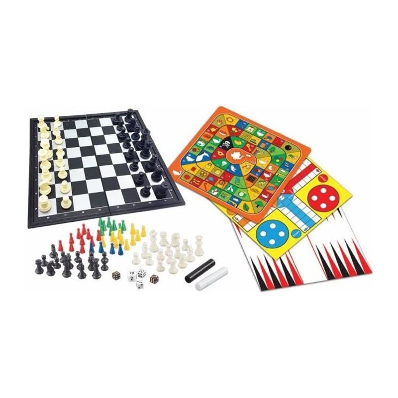 Jeu de société Magnétique – coffret 8 jeux en 1