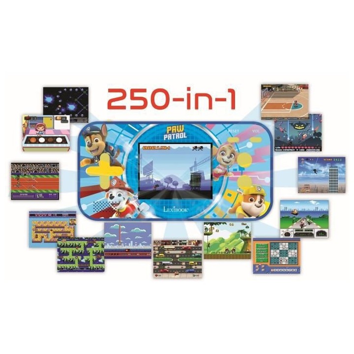 PAT' PATROUILLE Console de jeux portable enfant Compact Cyber Arcade L