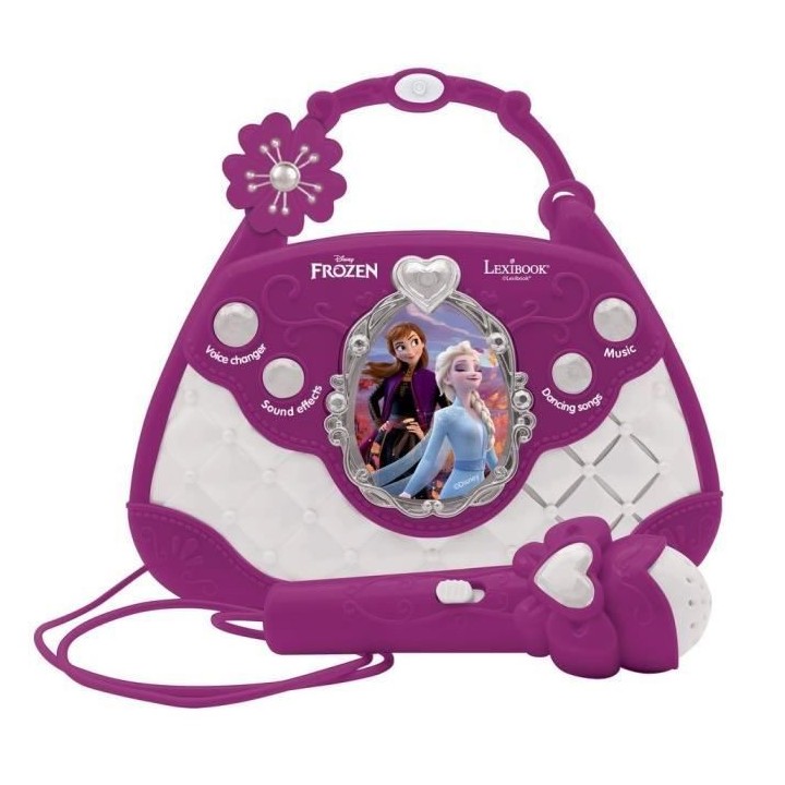 LA REINE DE NEIGE - Sac a Main Enceinte Musicale - Micro