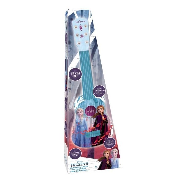 LA REINE DES NEIGES 2 Ma premiere guitare 53 cm LEXIBOOK