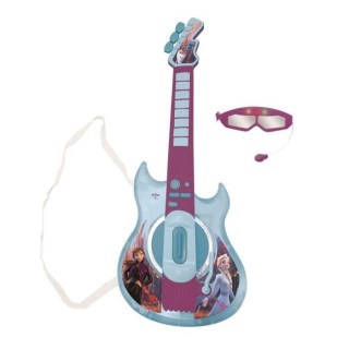 LA REINE DES NEIGES - Guitare Électronique Lumineuse avec lunettes é