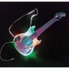 LA REINE DES NEIGES - Guitare Électronique Lumineuse avec lunettes équipées d'un micro