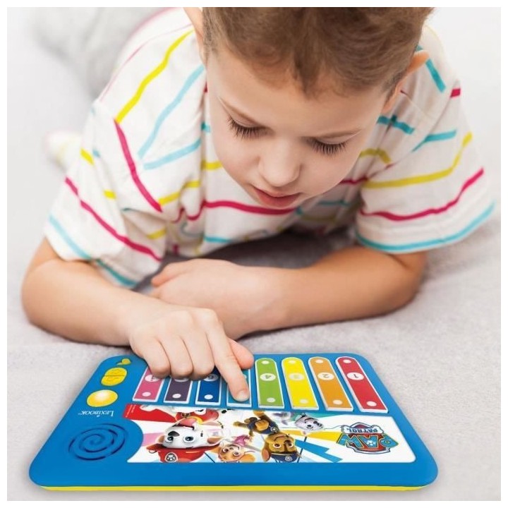 LEXIBOOK - XYLO-FUN Xylophone Pat' Patrouille - Apprentissage Lumineux