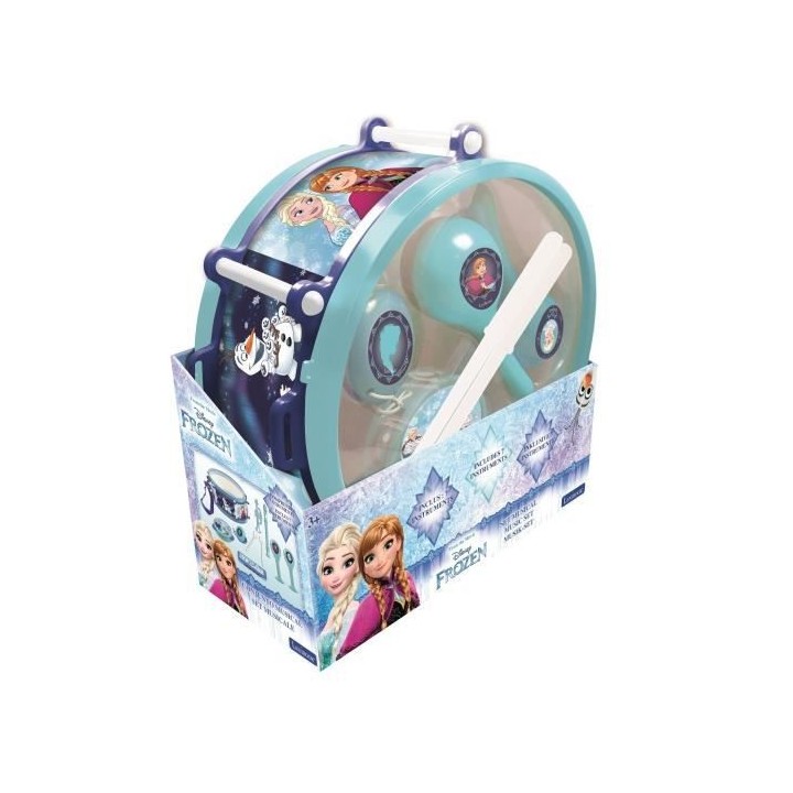 LA REINE DES NEIGES Set musical de 7 instruments de musique enfant