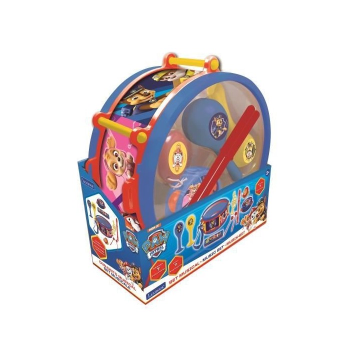 PAT' PATROUILLE Set musical de 7 instruments de musique enfant