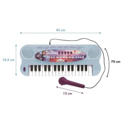 Clavier Électronique Musical avec Micro et câcle Aux-In (32 touches) Reine des Neiges